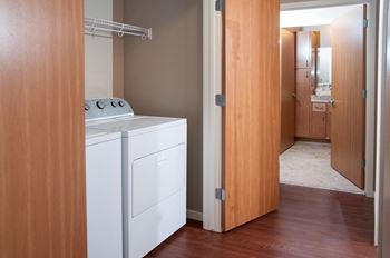 Full size washer and dryer